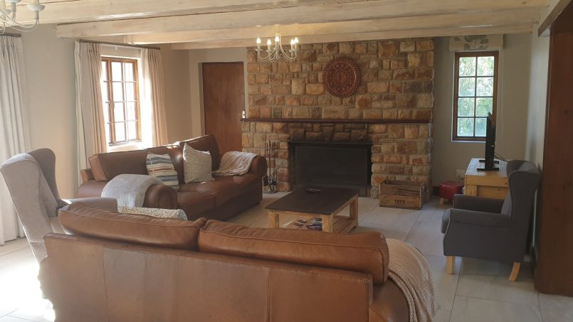 Poplar House Greyton lounge area