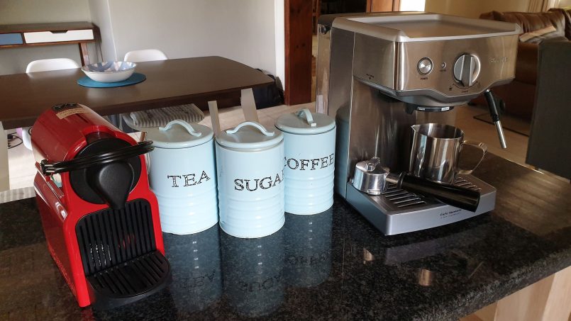 Poplar House Greyton - Nespresso and Espresso for coffee lovers